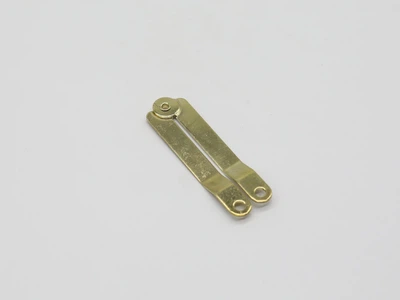 Петля декоративная направляющая 118х8 мм Золото (К-285)