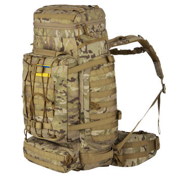 Рюкзак тактичний 2Е, 90L, LargeCap, Molle, камуфляж (2E-TACTLARGBKP-90L-CP)