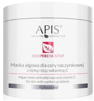 Альгинатная маска для лица Apis Couperose-Stop Algae для кожи с куперозом 200 г (5901810006464)