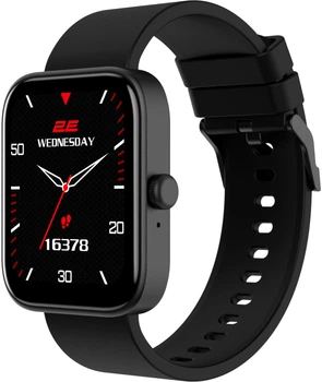 Смарт-часы 2E Alpha SQ Music Edition 46mm Black (2E-CWW40BK)