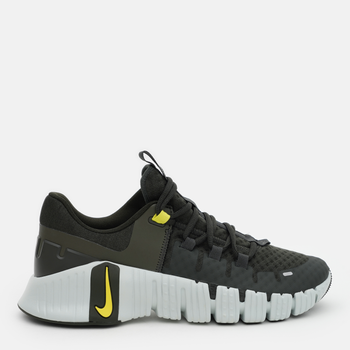 Чоловічі кросівки для залу Nike Free Metcon 5 DV3949-300 44.5 Сірий/Чорний (196607700532)