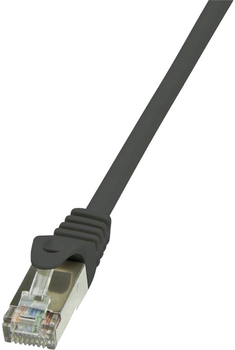 Patchcord LogiLink Cat 5e F-UTP 7.5 m Black (CP1083S)