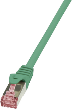 Patchcord LogiLink PrimeLine Cat 6 SFTP 10 m Green (CQ2095S)