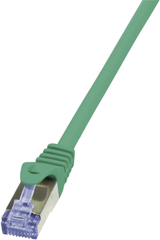 Патч-корд LogiLink PrimeLine Cat 6a SFTP 1 м Green (CQ3035S)