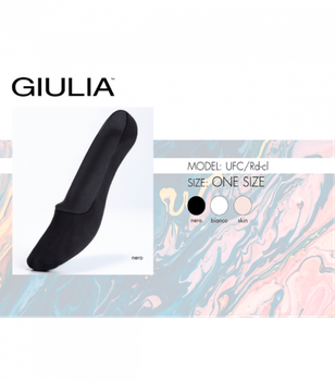 Хлопковые подследники - Giulia - FOOTIES - 29-31 - Nero