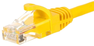 Патч-корд Netrack Cat 5e UTP 1 м Yellow (BZPAT1UY)