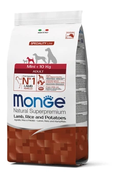 Сухой корм для собак мини пород Monge Speciality Line Dog Mini Adult Lamb 2,5 кг (Ягненок)