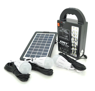 Многофункциональный фонарь Solar AT-999 c солнечной панелью