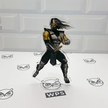 Акриловая коллекционная фигурка Мортал комбат Mortal Kombat Смоук 15 см