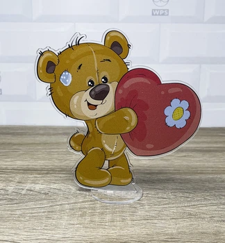 Акриловая коллекционная фигурка Love is… Мишка Тедди 17 cм