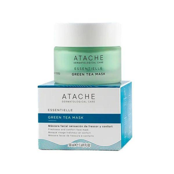 Восстанавливающая успокаивающая маска Atache Essentielle Reafirming Mask Green Tea 50 мл