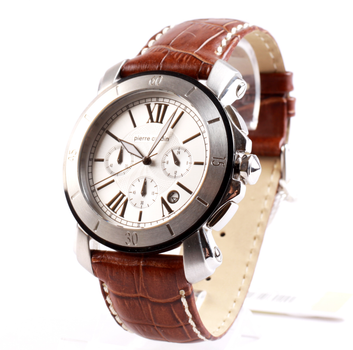 Наручные часы Pierre Cardin PC100691F01 Серебристый/Коричневый
