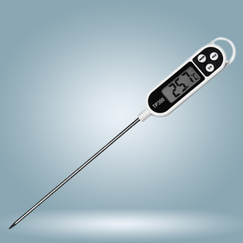 Пищевой электронный термометр TP300 с иглой-щупом (-50 °C до 300 °C) Белый