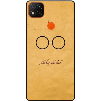 Силиконовый бампер чехол Candy для Xiaomi Redmi 9C с рисунком Гарри Поттер Harry Potter Очки