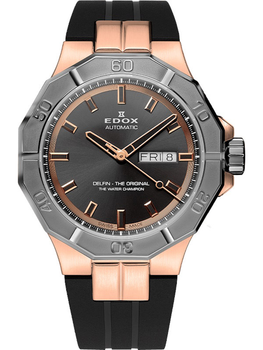 Чоловічі наручні годинники Edox 88008 37RGCA GIR