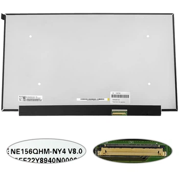 Матриця 15.6" NE156QHM-NY1 IPS 2560×1440 165Гц eDP 40pin 300кд/м² матова Slim, розʼєм справа знизу