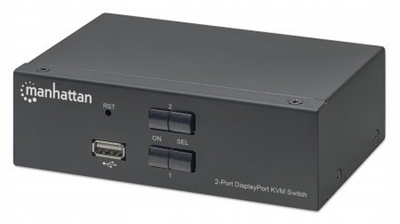KVM-перемикач Manhattan 2-портовий DisplayPort (153546)