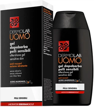 Гель після гоління Dermolab Uomo Заспокійливий для всіх типів шкіри 120 мл (8009518392890)