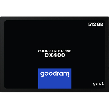 SSD диск Goodram CX400 Gen.2, 2.5" SATA 512GB (SSDPR-CX400-512-G2)
