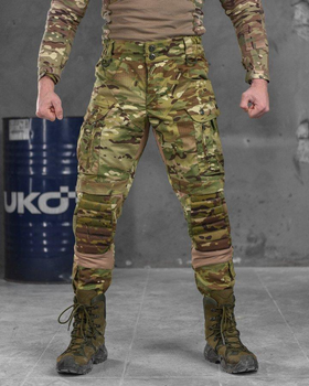 Тактические штурмовые усиленные штаны 7.62 Tactical S мультикам (85701)