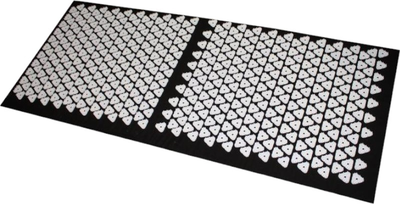 Mata do akupunktury Shanti Acupressure Carpet / Nail mat 120 x 50 cm Czarny (4260135967609)