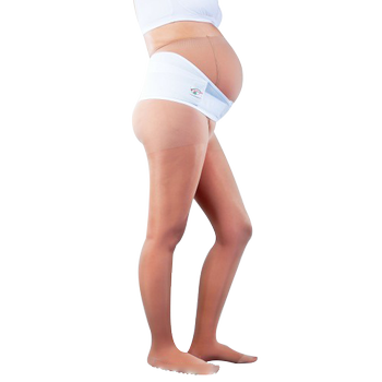 Бандаж для вагітних ГЛ-1 білий, Реабілітімед, S, Щільна тканина