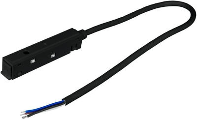 Роз'єм живлення з кабелем DPM 1 м чорний (MTL-P-B)
