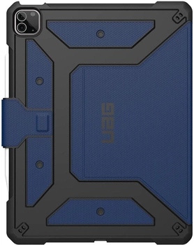 Чохол-книжка Urban Armor Gear Lucent Metropolis Cobalt для Apple iPad Pro 12.9'' 2021 з тримачем Apple Pencil Blue (122946115050)