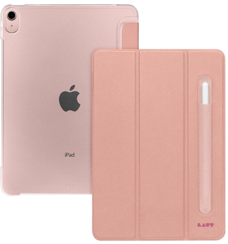 Чохол-книжка Laut Huex Smart Case для Apple iPad 10.9" 2022 з тримачем Apple Pencil Pink (L_IPD22_HP_P)