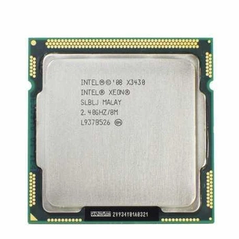 Процессор, Intel Xeon X3430, s1156, 4 ядра, 2.8 гГц Б/У