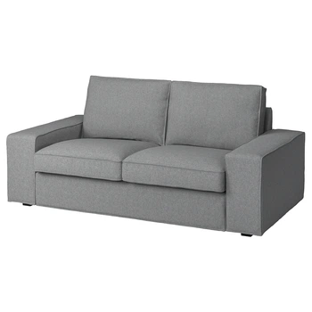 2-місний диван IKEA KIVIK КІВІК, Tibbleby бежевий, сірий, 094.405.99