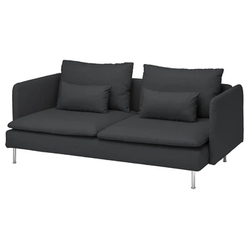 3-місний диван IKEA SÖDERHAMN, Фрідтуна темно-сіра, 394.496.21