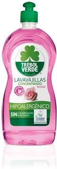 Koncentrat do zmywarki Trebol Verde Lavavajillas Rosas Ecologico 750 ml (8437012428232)