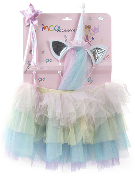 Карнавальний костюм Inca Dancer Unicorn Рожево-блакитний (8435142482308)