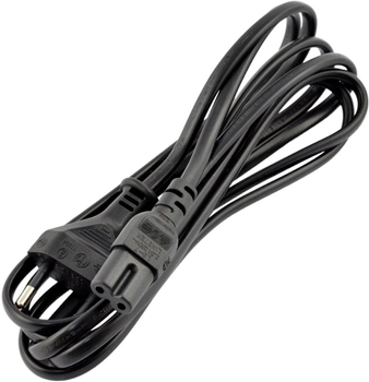 Kabel zasilający Akyga CEE 7/16 - IEC C7 1.5 m Black (AK-RD-01A)