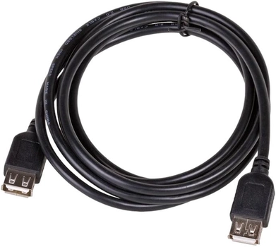 Кабель Akyga USB Type-A - USB Type-A 1.8 м Black (AK-USB-06)
