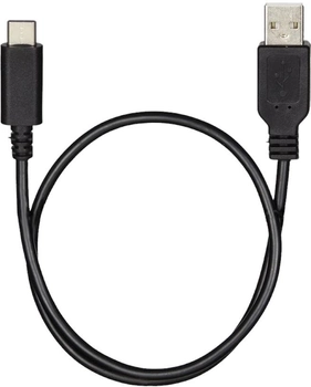Кабель ART USB Type-A - USB Type-C 0.5 м Black (KABUSB2 A-C 0.5 m AL-OEM-117)