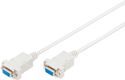 Kabel DigitusD-Sub 9 F/F 1.8 m Beige (AK-610100-018-E)