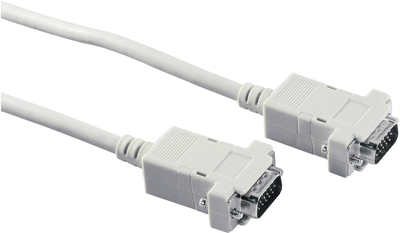 Kabel Digitus VGA M/M 1.8 m White (AK-310100-018-E)