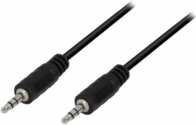 Kabel Logilink Mini Jack 3.5 mm - Mini Jack 3.5 mm 1 m Black (4052792008838)