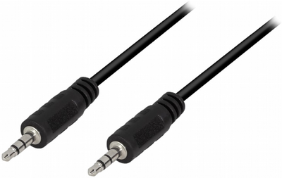 Kabel Logilink Mini Jack 3.5 mm - Mini Jack 3.5 mm 2 m Black (4052792008845)
