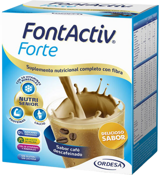 Dodatek do żywności Ordesa Fontactiv Forte Coffee 14 x 30 g (8426594108748)