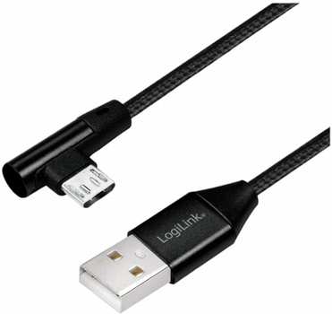 Kabel Logilink USB Type-A - micro-USB 1 m Black (4052792052695)