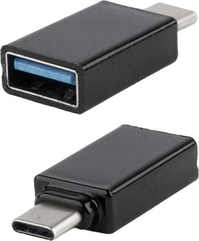 Adapter Akyga USB Type-C - USB Type-A Black (AK-AD-54)