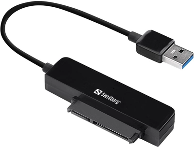 Адаптер Sandberg USB Type-A - SATA Black (5705730133879)