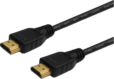 Кабель Savio HDMI - HDMI 1.5 м Black (5901986041061)