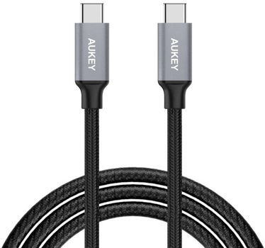 Kabel Aukey USB Type-C - USB Type-C 1 m Black (5902666661456)