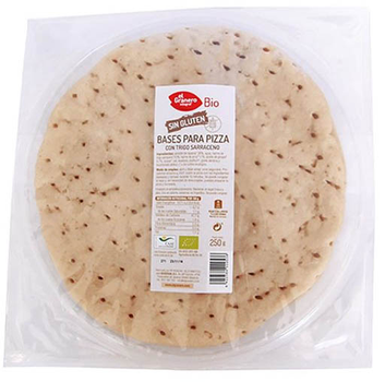 Podstawa do pizzy El Granero Integral Bio Bezglutenowy 2 x 250 g (8422584009538)