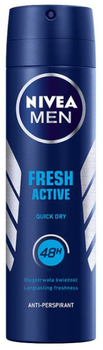 Antyperspirant NIVEA Fresh Active w sprayu 48 godzin dla mężczyzn 150 ml (4005808730162)