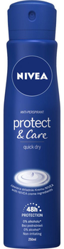 Antyperspirant NIVEA Protect and Care w sprayu 48 godzin 250 ml (5900017048642)